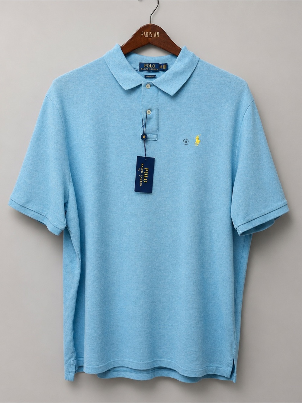 NWT Polo Ralph Lauren Men’s Classic Fit Polo Shirt XXL Light Blue
